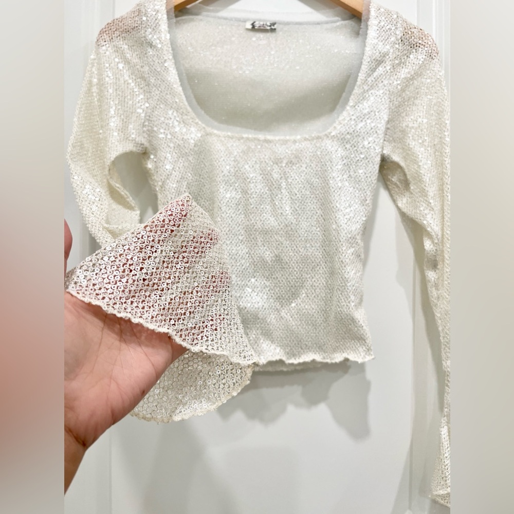 FREE PEOPLE Intimately Late Night Disco Layering Top - Picture 6 of 9